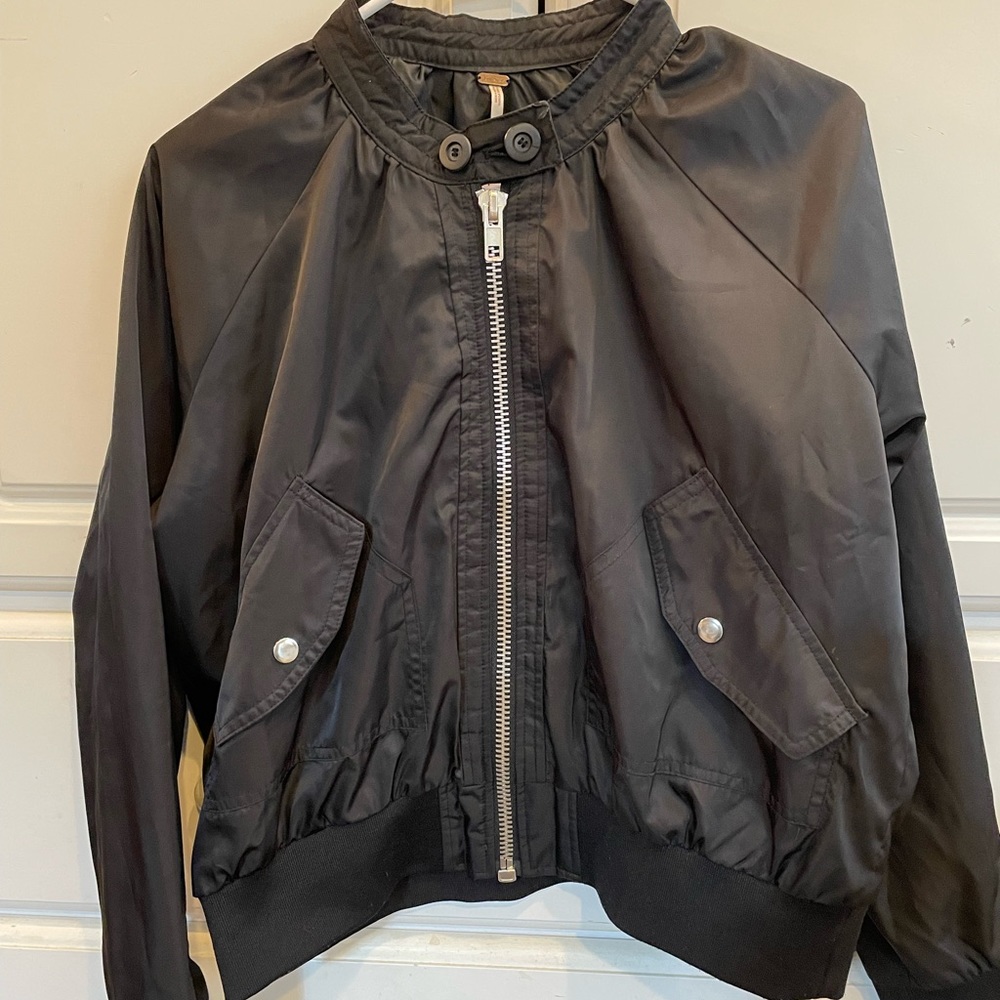 Free People black jacket.
